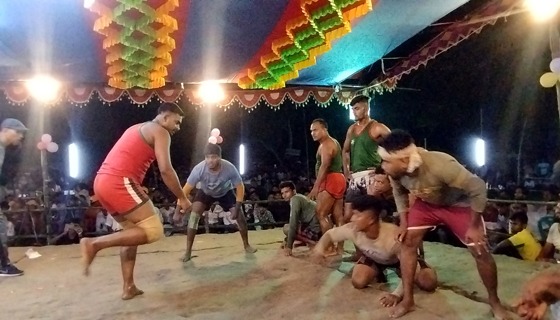 নড়াইলের কালিয়ায় ৩২ দলীয় হা-ডু-ডু খেলার উদ্বোধন