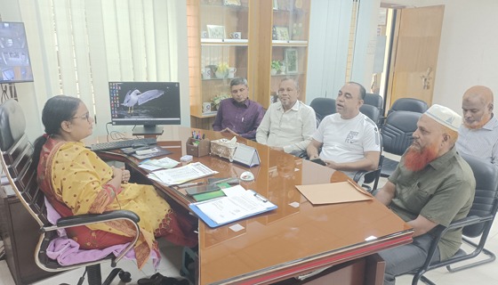 সেনবাগে ইউএনও’র সঙ্গে সাংবাদিকদের মতবিনিময়