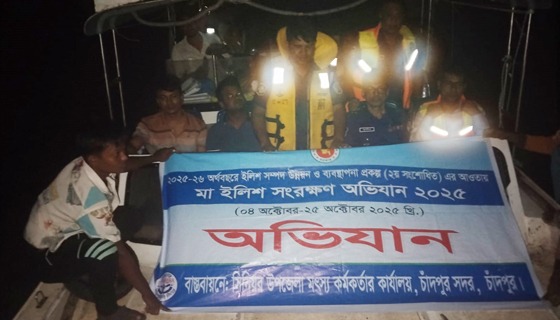 চাঁদপুরে মা ইলিশ রক্ষা অভিযানে ১১ জেলে গ্রেপ্তার