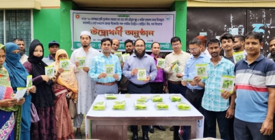 পবার আগাম শীতকালীন সবজি চাষে প্রণোদনা পেল  এক হাজার ১৭০ কৃষক