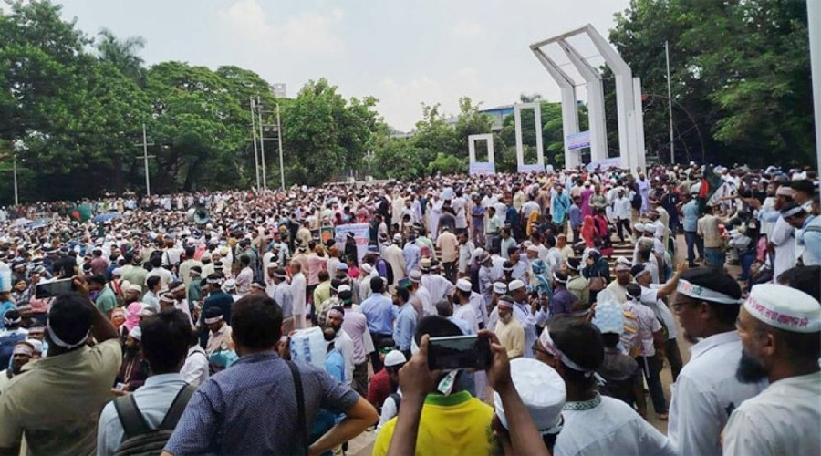 নির্ধারিত সময়ে দাবি না মানলে রোববার ‘যমুনা ঘেরাও’ এমপিও শিক্ষকদের