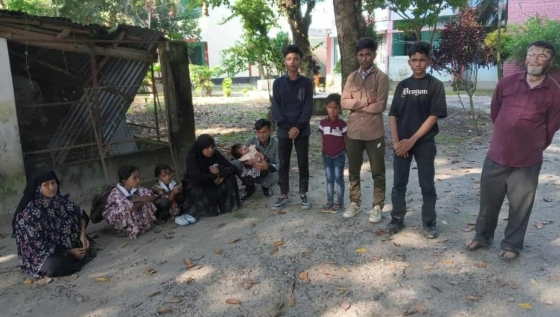 ভূরুঙ্গামারীতে নারী-‌শিশুসহ ১১ রো‌হিঙ্গা আটক