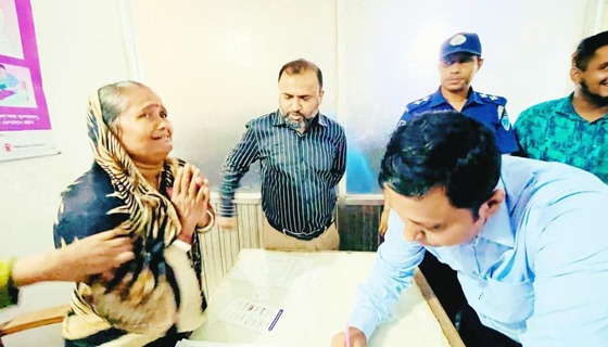 সরাইল হাসপাতালে ইউএনও’র অভিযান, নারী দালালের কারাদন্ড