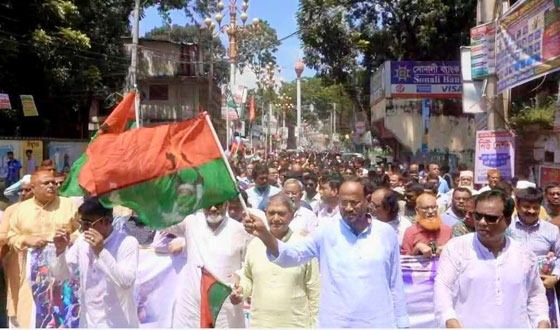 কোন ষড়যন্ত্রকারী নির্বাচনকে বাঁধা দিয়ে রাখতে পারবে না