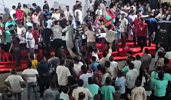 হাতাহাতি ও ব্যালট ছিনতাইয়ে পিরোজপুর উপজেলা বিএনপির কাউন্সিল পন্ড