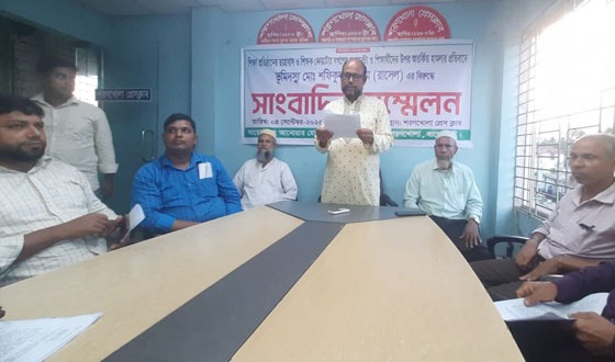 শরণখোলায় শিক্ষক ও শিক্ষার্থীদের ওপর হামলার অভিযোগে সংবাদ সম্মেলন