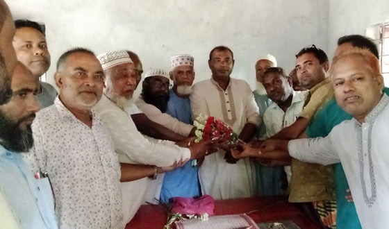 পীরগাছায় সুবিদ দাখিল মাদ্রাসার এডহক কমিটির সভাপতি শরিফুল ইসলাম