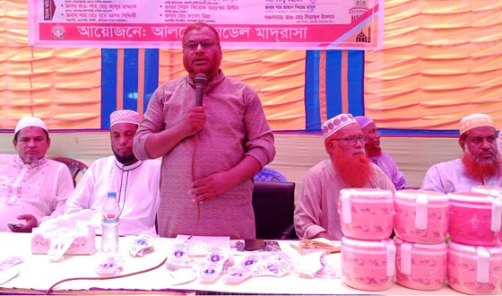 পীরগাছার পাওটানায় আলহেরা মডেল মাদ্রাসার কৃতি শিক্ষার্থীদের সংবর্ধনা