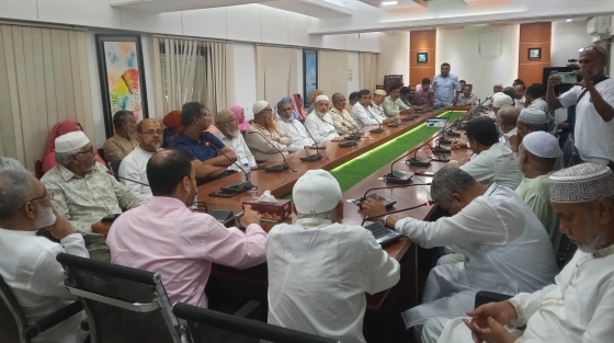 কালীগঞ্জে বিএনপি নেতৃবৃন্দর সাথে ইউএনও’র মতবিনিময় সভা