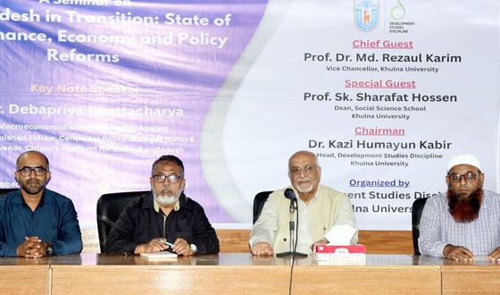 সুশাসন ও কার্যকর নীতি সংস্কার ছাড়া টেকসই উন্নয়ন সম্ভব নয়