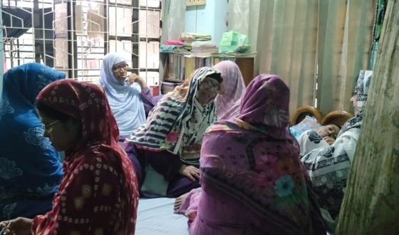 জান্নাতুল ফেরদৌস মৌমিতার বাড়িতে শোকের মাতম