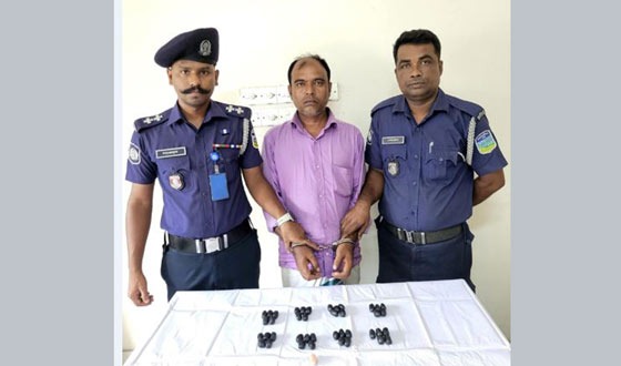 মেলান্দহে ইয়াবাসহ কুখ্যাত মাদক ব্যবসায়ী গ্রেফতার
