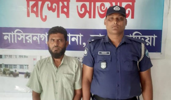 নাসিরনগরে বিস্ফোরক মামলায় আ'লীগ নেতা গ্রেফতার