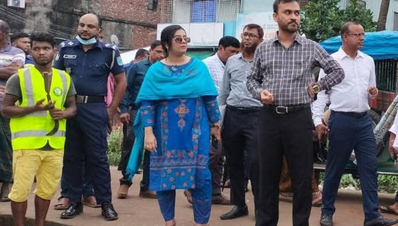 কালীগঞ্জে ৩০টি অবৈধ স্থাপনা উচ্ছেদ ও ৭৭ হাজার টাকা জরিমানা