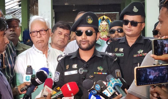 দুর্গাপূজা উপলক্ষে কক্সবাজারে জুড়ে নিরাপত্তা জোরদার