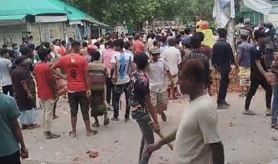 দুই মহল্লাবাসির মধ্যে সংঘর্ষ-গোলাগুলি, বিএনপি কার্যালয়ে আগুন, আহত?
