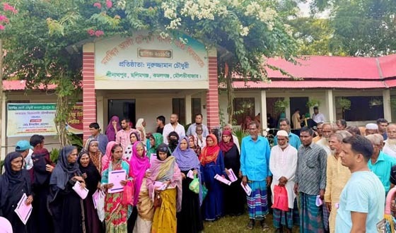 কমলগঞ্জে প্রায় ৬ শতাধিক চক্ষু রোগীকে বিনামূল্যে চিকিৎসা