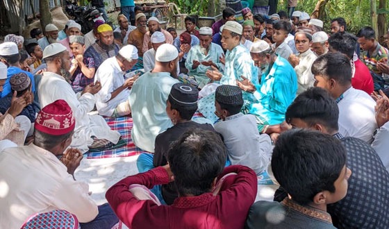 মধুখালীতে ছাগল চুরির ঘটনায় চোরের হেদায়েতের জন্য মসজিদে মিলাদ ও দোয়া