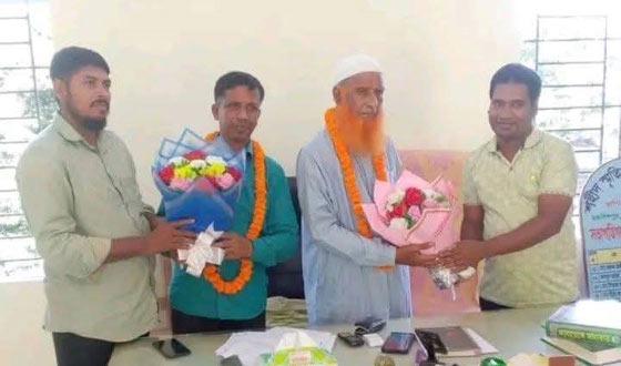 নিকলীতে একই দিনে দুই স্কুল প্রধান শিক্ষকের অবসর গ্রহন