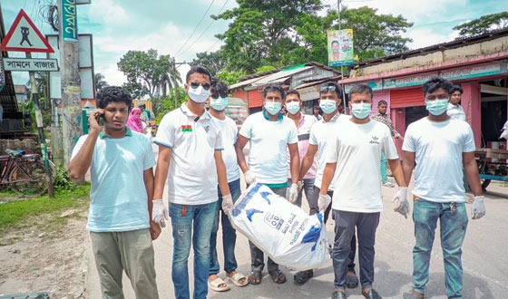 বাউফলে ছাত্রদলের উদ্যোগে পরিচ্ছন্নতা কর্মসূচি