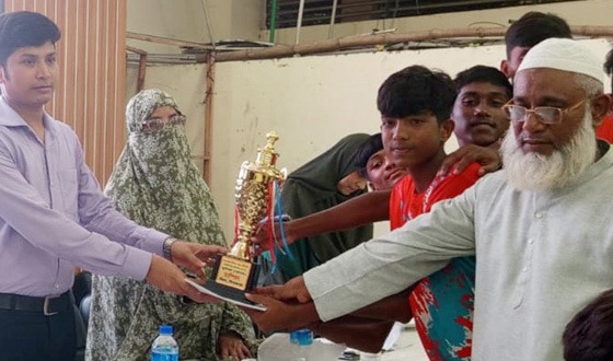 বিরলে ক্রীড়া প্রতিযোগিতার পুরস্কার বিতরণ