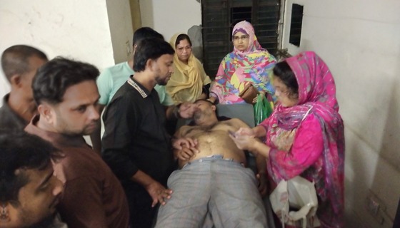 পিরোজপুরের নেছারাবাদে সাংবাদিকের উপর হামলা