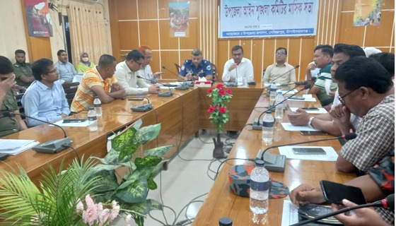 গোমস্তাপুরে আইন শৃঙ্খলা কমিটির সভা