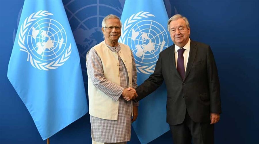 বাংলাদেশের গণতান্ত্রিক উত্তরণ ও সংস্কার কর্মসূচির প্রতি পূর্ণ সমর্থন জানিয়েছেন জাতিসংঘ