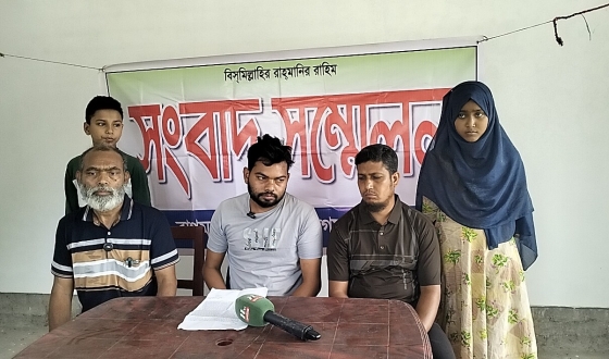 বাগমারায় নিরাপত্তা ও হামলা মামলার আসামীদের গ্রেপ্তারের দাবি