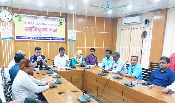 গোমস্তাপুরে বাংলা নববর্ষ উদযাপন উপলক্ষে প্রস্তুতিমূলক