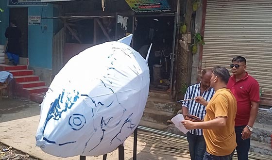 কলাপাড়ায় বৈশাখী শোভাযাত্রায় থাকবে বাঘ, পায়রা, বক ও পেঁচা