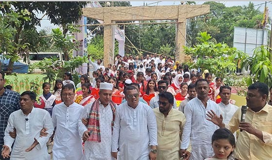 রাউজানে বর্ণাঢ্য আয়োজনে বাংলা নববর্ষ উদযাপন
