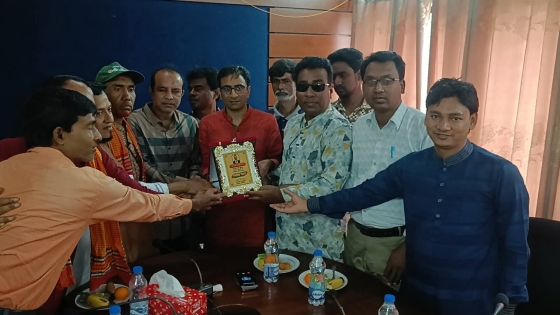 ইউএনও মাহবুবুল ইসলামের বিদায় সংবর্ধনা