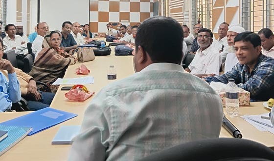 আশাশুনিতে কেন্দ্র সচিব ও প্রতিষ্ঠান প্রধানদের সভা
