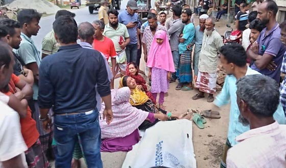 ঘোড়াঘাটে ভটভটির ধাক্কায় অটোরিকশার যাত্রী নিহত
