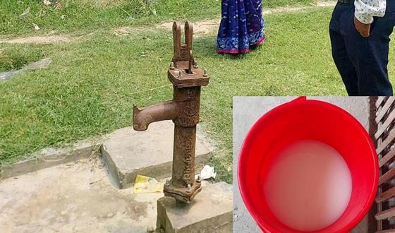 স্কুলের টিউবওয়েলে বিষ, অল্পের জন্য রক্ষা শিক্ষক-শিক্ষার্থীরা