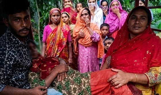 পীরগাছায় গৃহবধূর পায়ের রগ কেটে হত্যা, গ্রেফতার ২