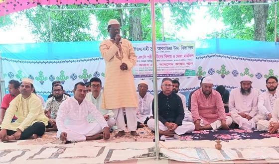 এস.এস.সি পরীক্ষার্থীদের বিদায় ও দোয়া মাহফিল