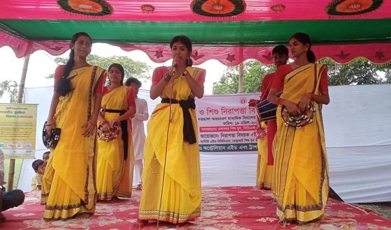 মোল্লাহাটে শিশুদের কল্যাণে অ্যাডভোকেসি প্ল্যাটফর্মের ক্যাম্পেইন