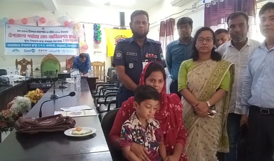 মোল্লাহাটে হাম-রুবেলা টিকাদান ক্যাম্পেইন উদ্বোধন