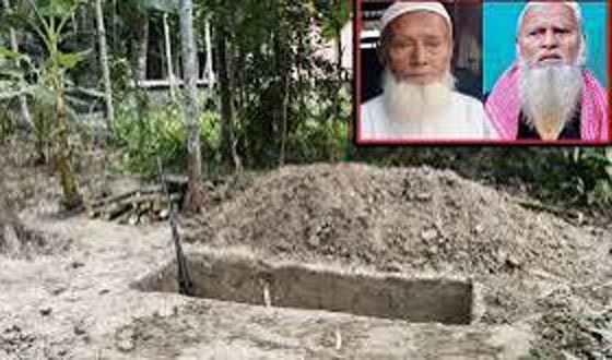 প্রতিবেশীর কবর খুঁড়তে গিয়ে কবরেই বৃদ্ধার মৃত্যু