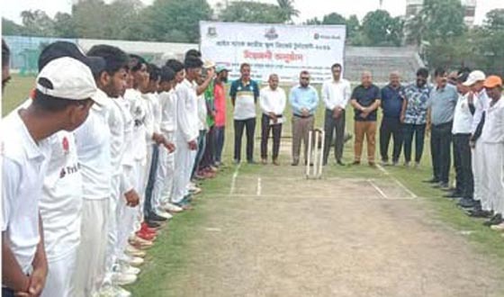 গাইবান্ধায় প্রাইম ব্যাংক জাতীয় স্কুল ক্রিকেট টুর্নামেন্টের উদ্বোধন
