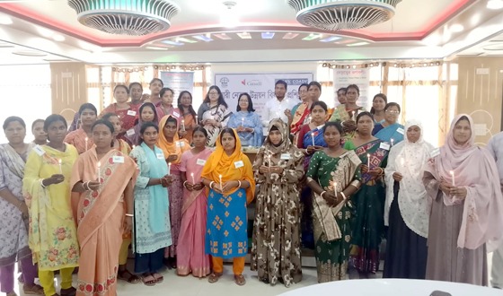 ফুলবাড়ীতে নারী নেতৃত্ব উন্নয়ন বিষয়ক প্রশিক্ষণ কর্মশালা