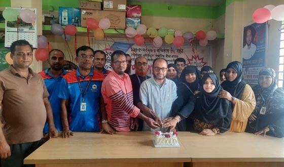 চাতলপাড় বিকেন্দ্রীক জনবীমার উদ্যোগে কোম্পানির প্রতিষ্ঠা বার্ষিকী পালিত