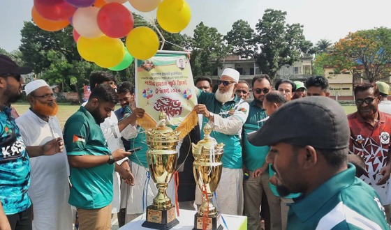 কালীগঞ্জে সোহান স্মৃতি  ক্রিকেট টুর্নামেন্টের  উদ্বোধন