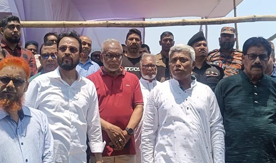 প্রধানমন্ত্রী তারেক রহমানের আগমন উপলক্ষে খাল পরিদর্শনে প্রতিমন্ত্রী