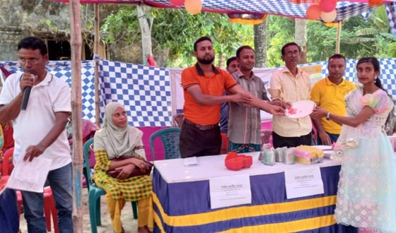 আশাশুনির খাজরায় পুষ্টি মেলা অনুষ্ঠিত