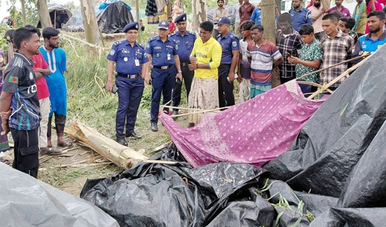 আত্রাইয়ে ঝড়ে ঘরের ওপর গাছ পরে অন্ত:সত্ত্বা গৃহবধু নিহত