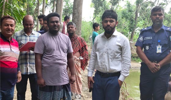 মান্দায় অবৈধ বালু উত্তোলন, জরিমানা