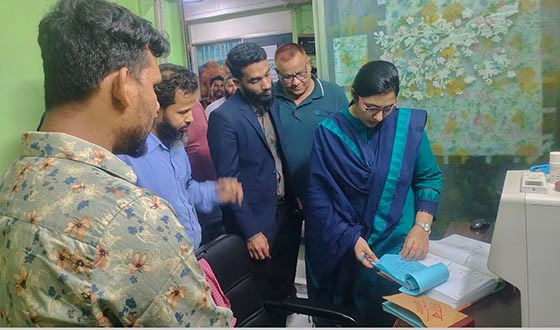 বীরগঞ্জে ৩টি ক্লিনিক ও ডায়াগনস্টিক সেন্টারকে জরিমানা